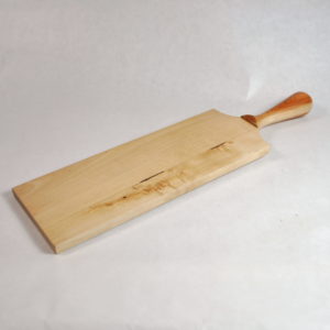 Birch Paddle with yew handle profile